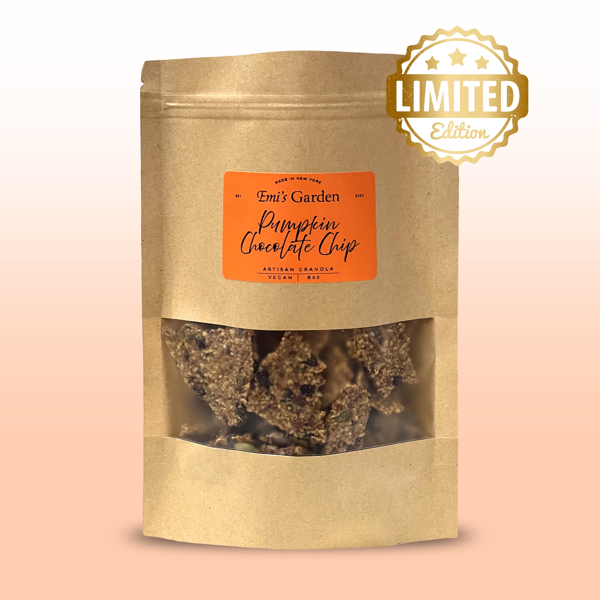 LIMITED EDITION: Pumpkin Chocolate Chip (*Available September - October)