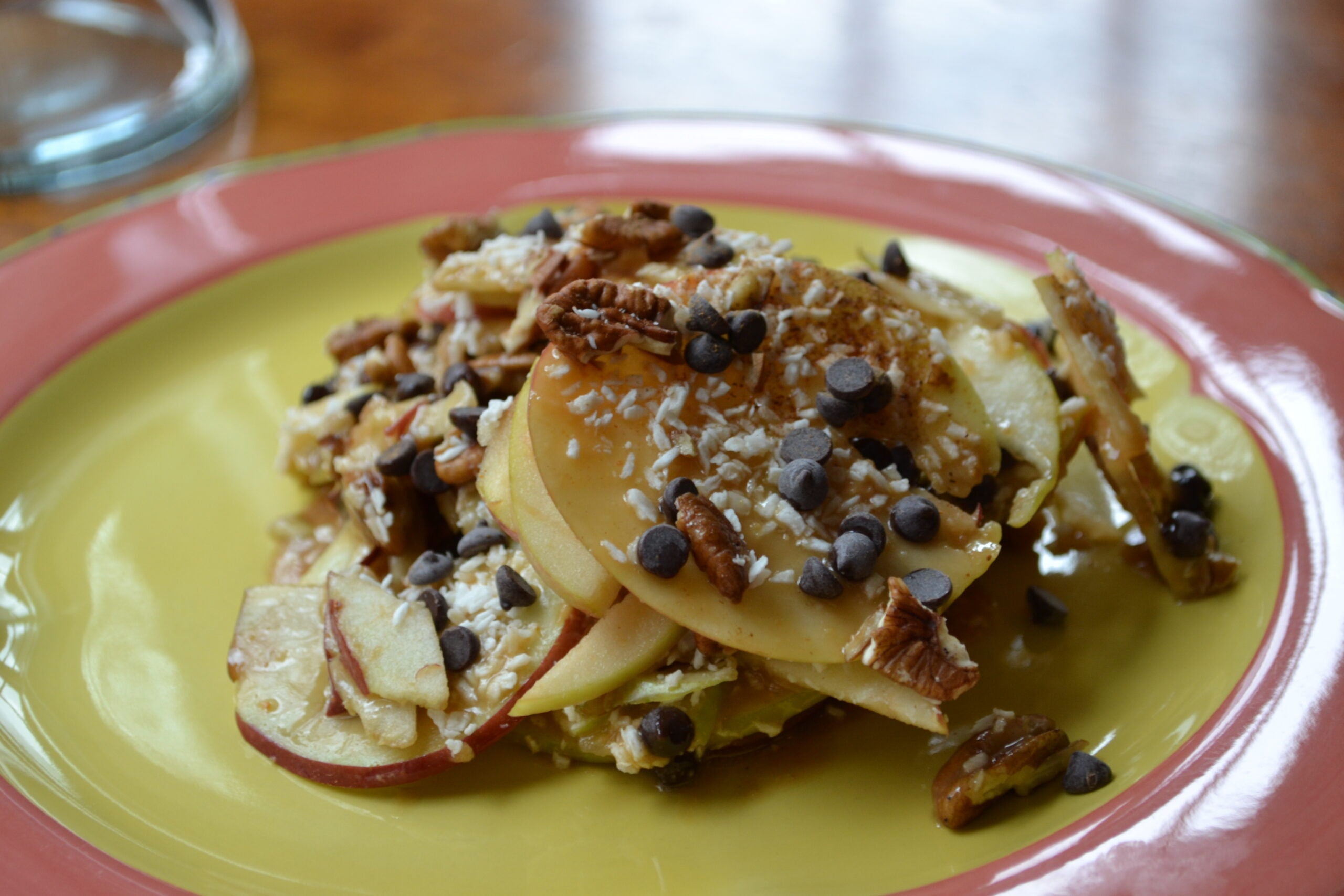 Apple Picking Memories + Our Favorite Fall Recipe: Healthy Caramel Apple Nachos (Vegan & GF)