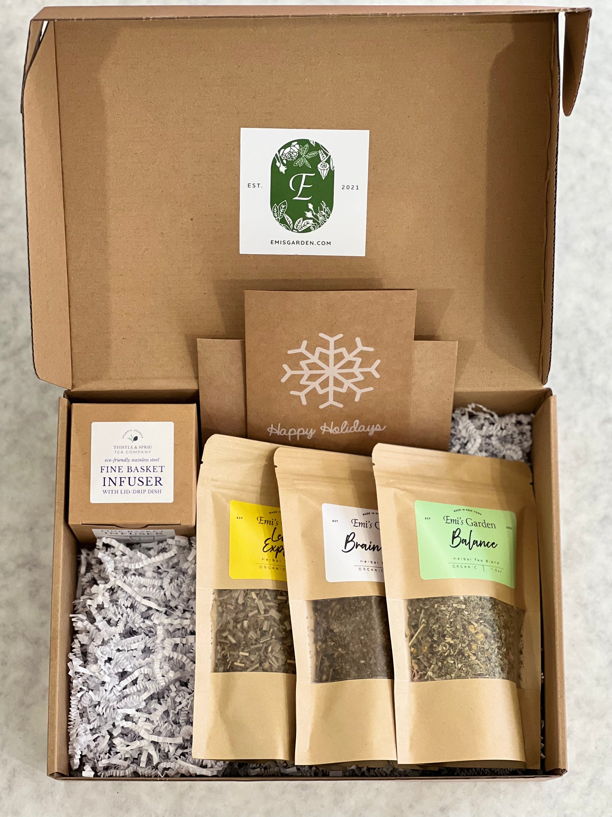 Tea Lovers Holiday Gift Box (*Available November - December)
