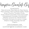 LIMITED EDITION: Pumpkin Chocolate Chip (*Available September - October)